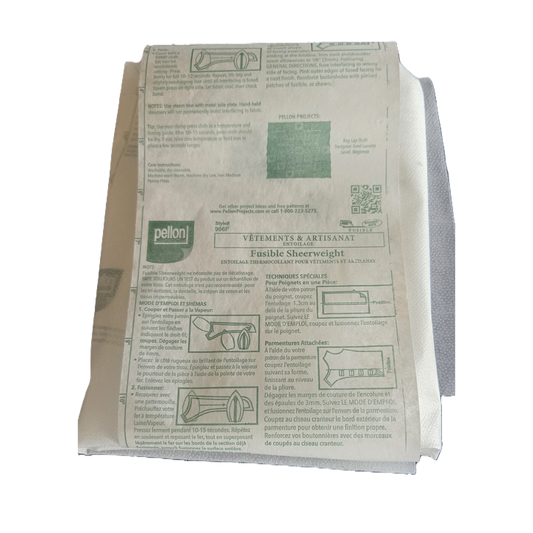 Lightweight Fusible Pellon 906F 20" x 1 yd