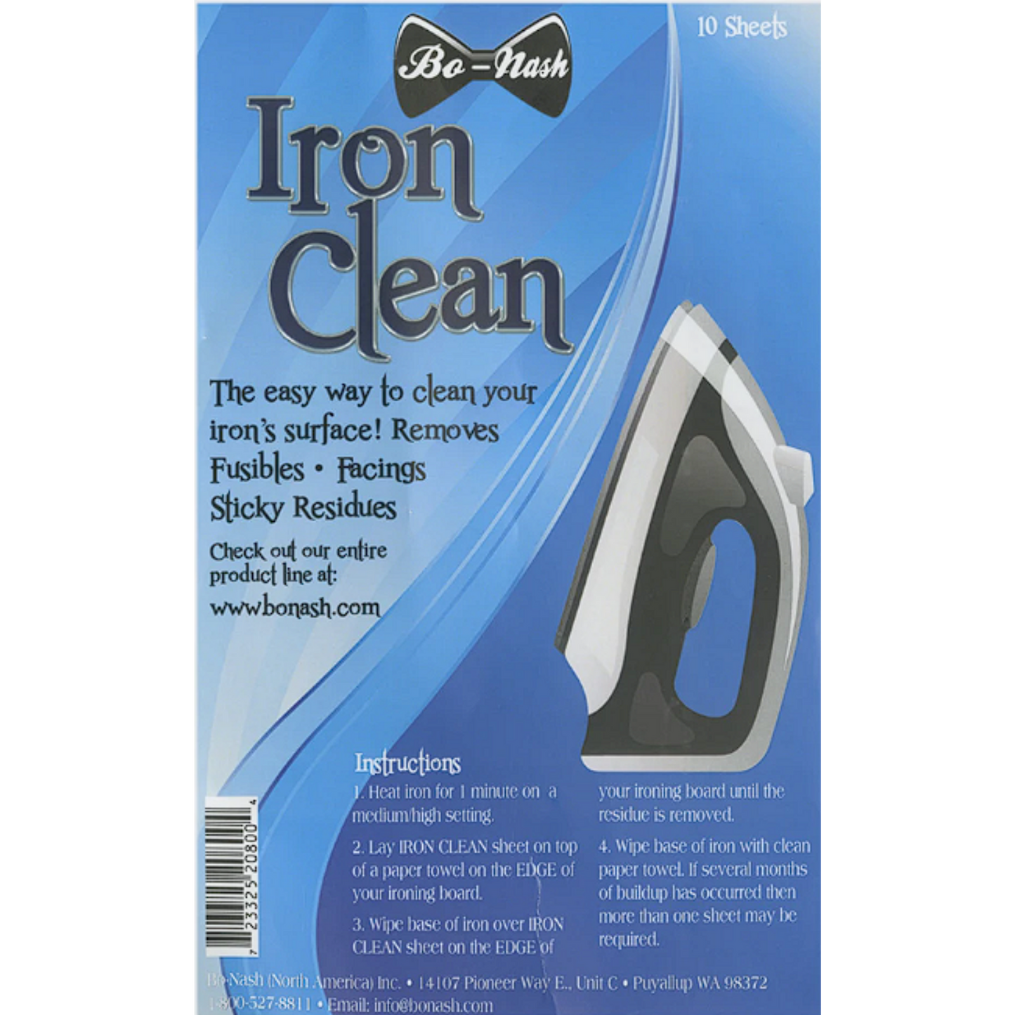 Bo-Nash Iron Cleaner Cloths