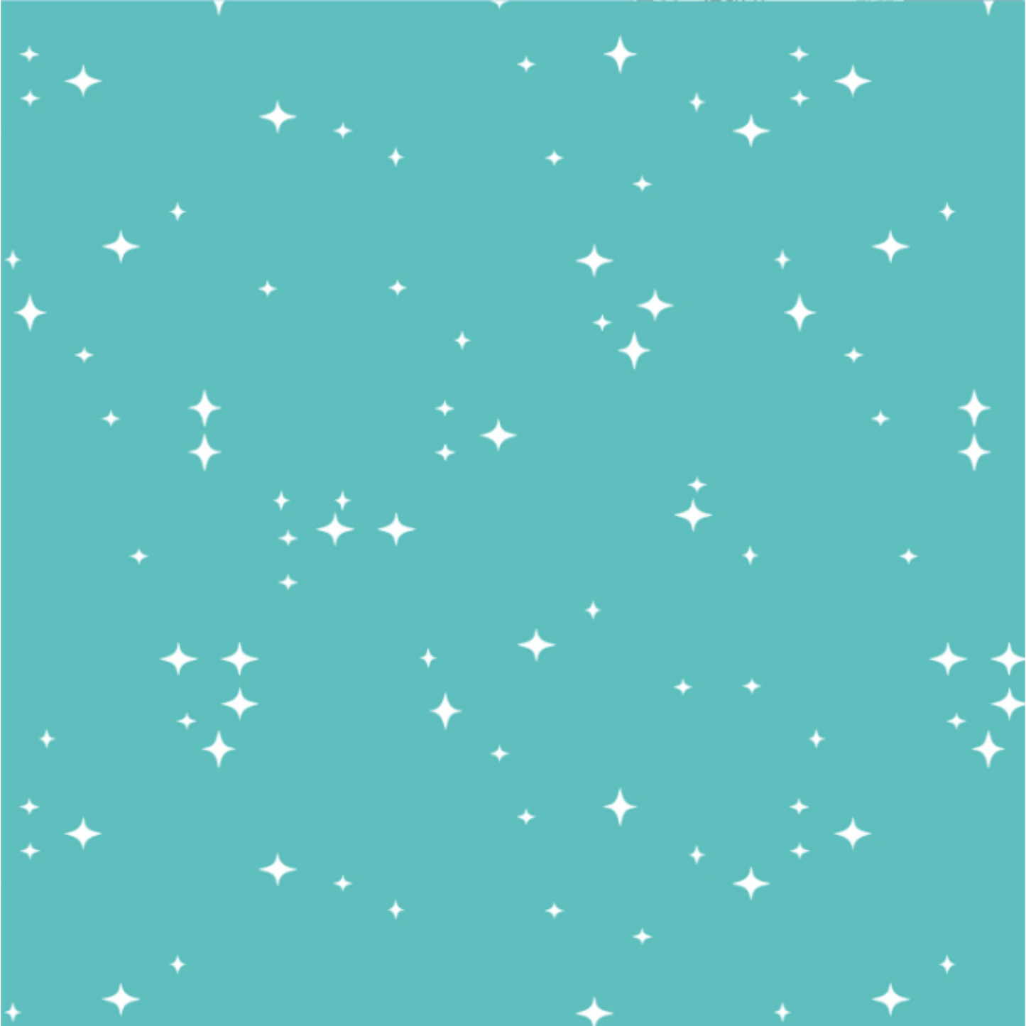 Sparkle Bright Turquoise Fabric - Jolly Tidings Whim and Joy Collection *Pre-Order