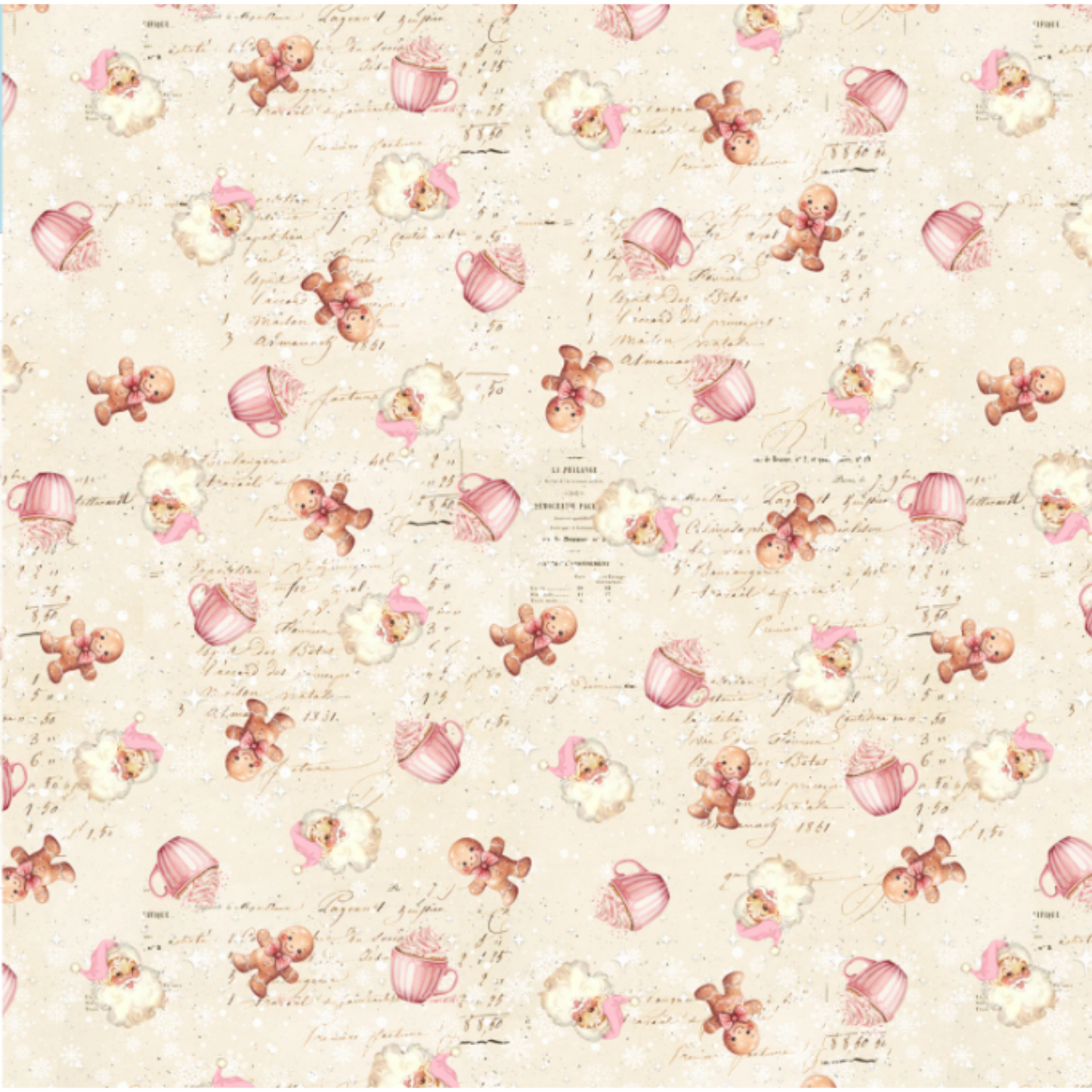 Ivory Gingerbread & Cocoa Cups *Pre-Order