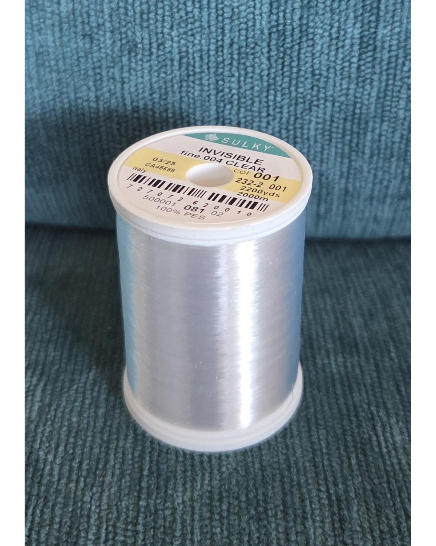 Sulky Invisible Polyester Thread 2200yds Clear