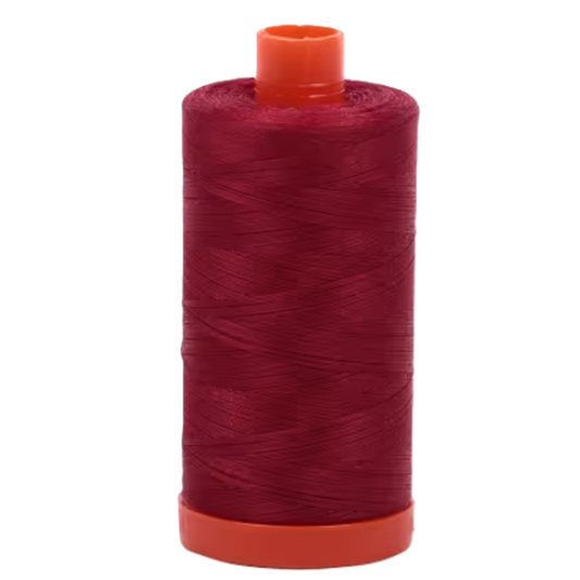 Aurifil Cotton Thread Solid 50wt 1422yds Burgundy 1103