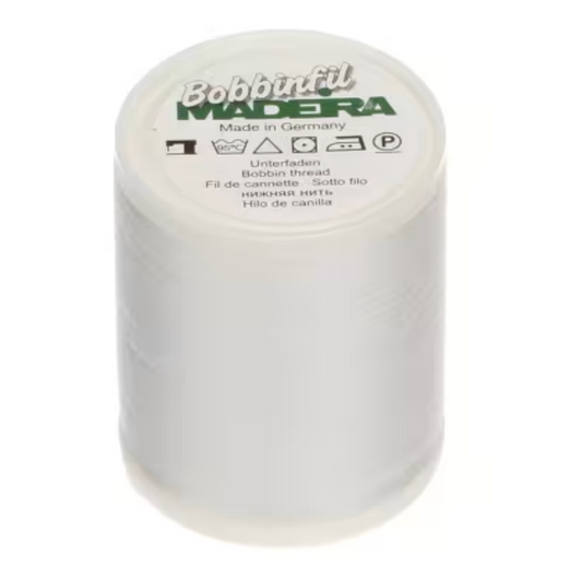 Bobbinfil Polyester Bobbin Thread 70wt 1650 yds White