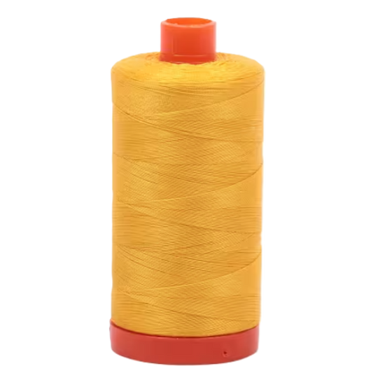 Aurifil Cotton Thread Solid 50wt 1422yds Yellow 2135