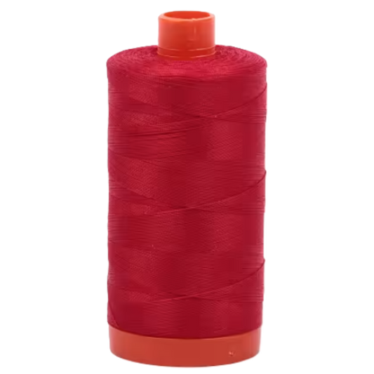 Aurifil Cotton Thread Solid 50wt 1422yds Red 2250