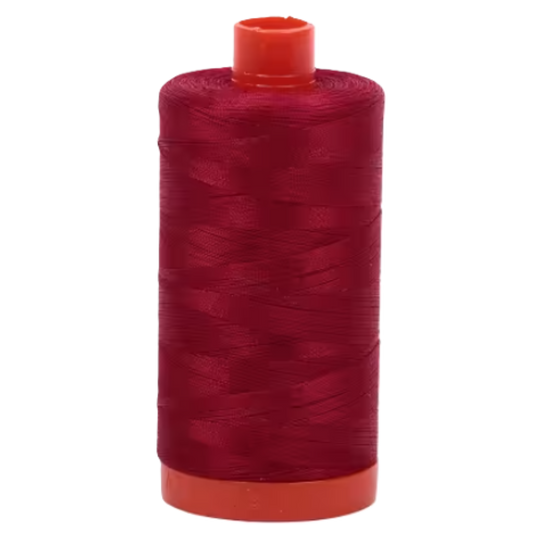 Aurifil Cotton Thread Solid 50wt 1422yds Red Wine 2260