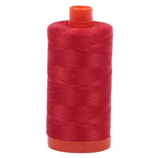 Aurifil Cotton Thread Solid 50wt 1422yds Lobster Red 2265
