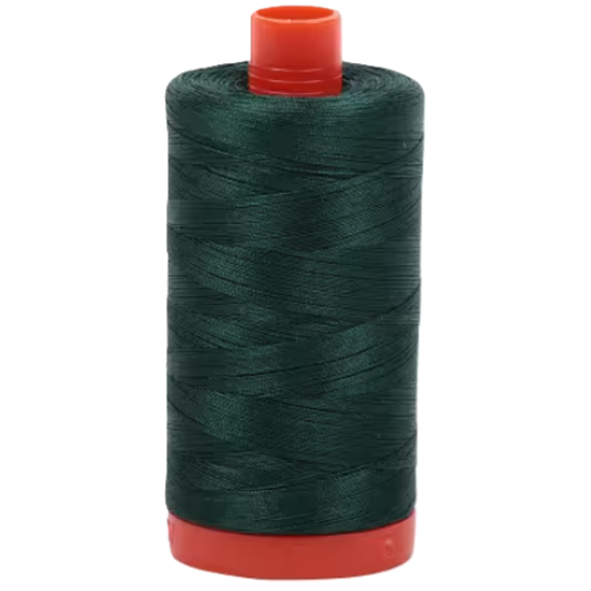 Aurifil Cotton Thread Solid 50wt 1422yds Medium Spruce 2885