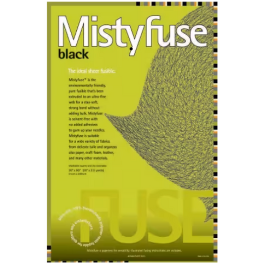Mistyfuse Black 20in x 90in