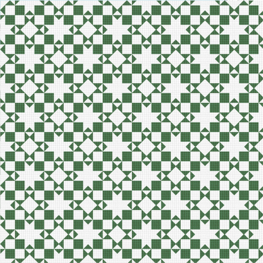 Green Patchwork Fabric - 1/2 yard cuts - Tailgate Traditions Collection - Pre-order Oct 2026
