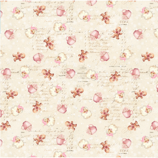 Ivory Gingerbread & Cocoa Cups *Pre-Order