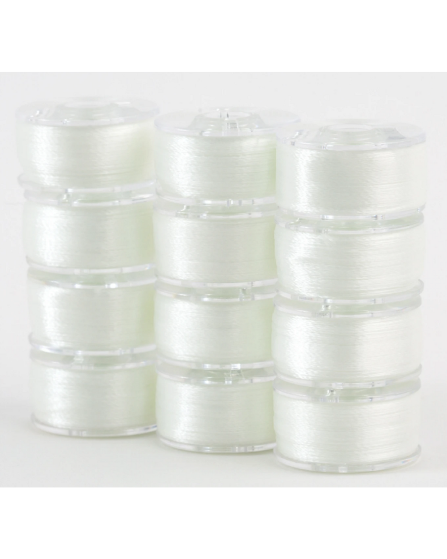 SuperBobs Polyester Bobbin Class 15 Natural White