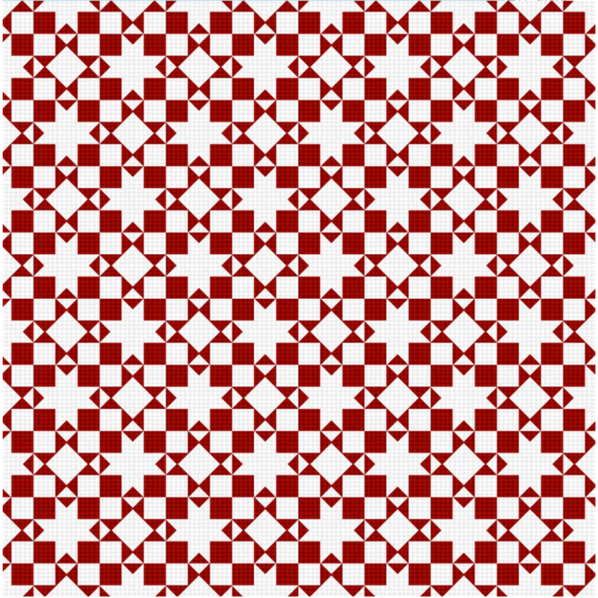 Red Patchwork Fabric - 1/2 yard cuts - Tailgate Traditions Collection - Pre-order Oct 2026