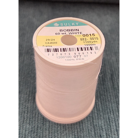 Sulky Polyester Bobbin Thread 60wt - 1100 yd Spool