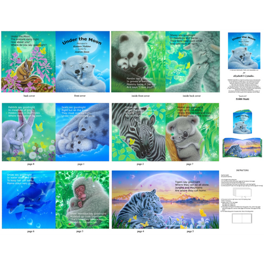 Under the Moon - book panel