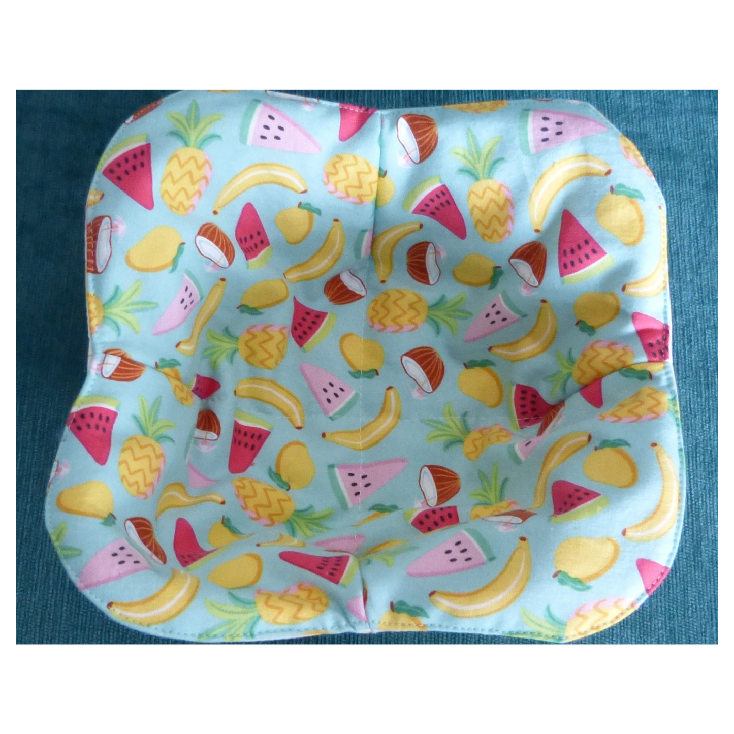 Fruit & Cheese Reversible Bowl Cozy – Bright, Fun & Microwave Safe