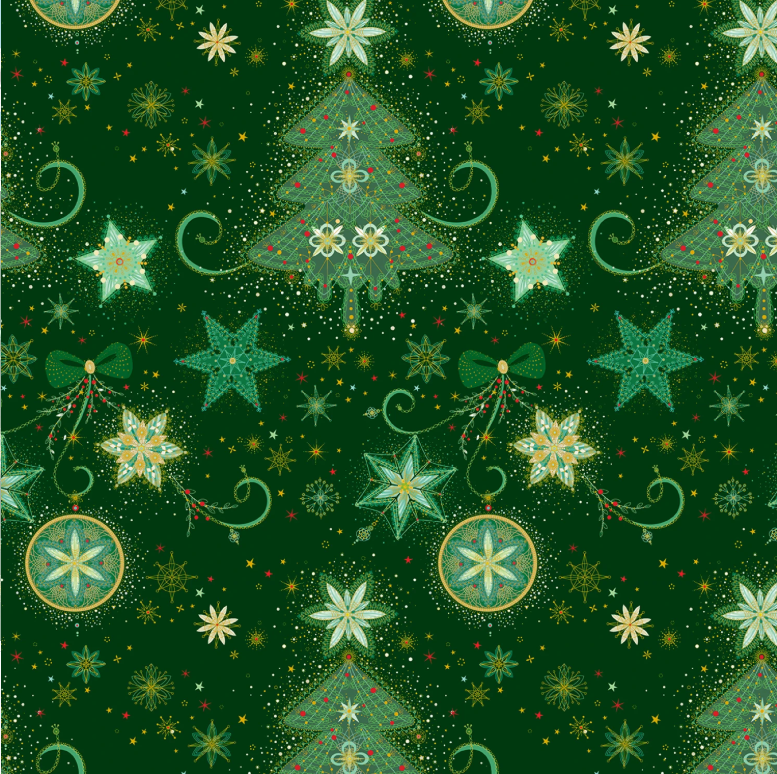 Turnowsky Treasures Delicate Trees- 1/2yd cuts