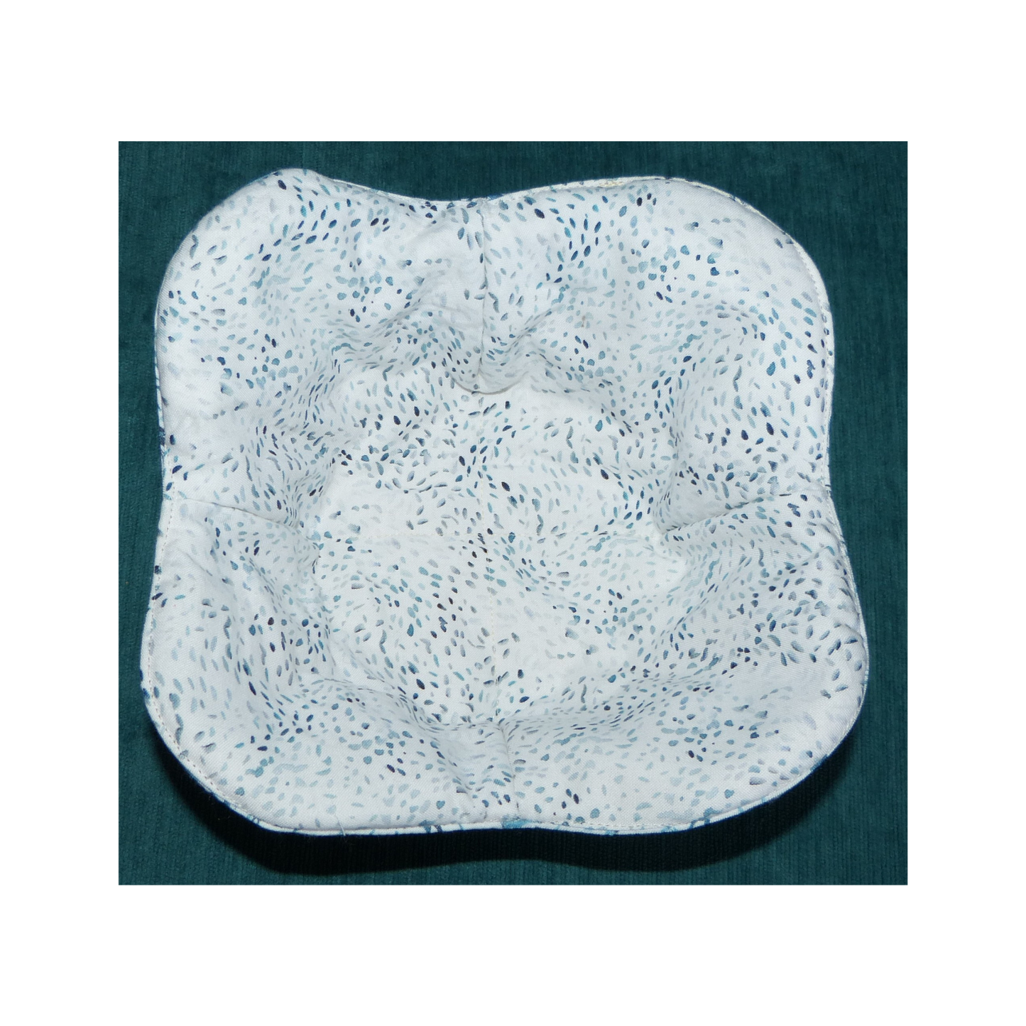 Calm Winter Deer Bowl Cozy – Reversible & Microwave Safe