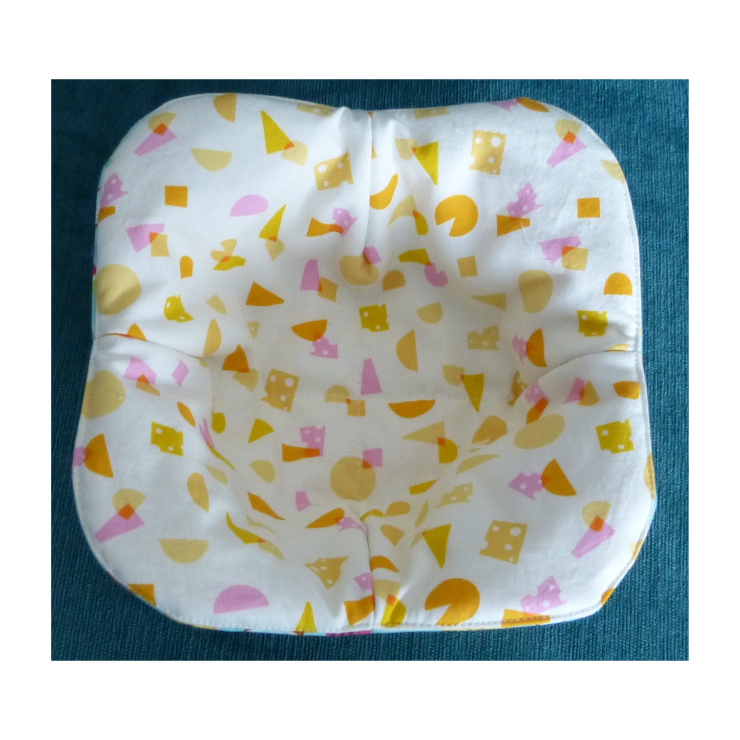 Fruit & Cheese Reversible Bowl Cozy – Bright, Fun & Microwave Safe
