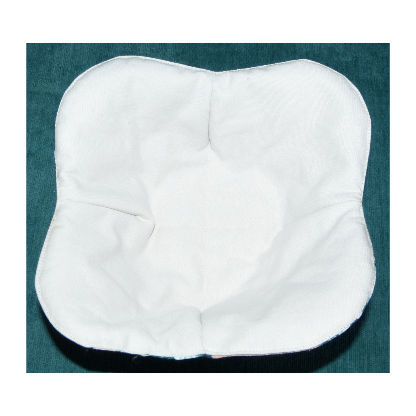 Elegant Poinsettia Bowl Cozy – Reversible & Microwave Safe